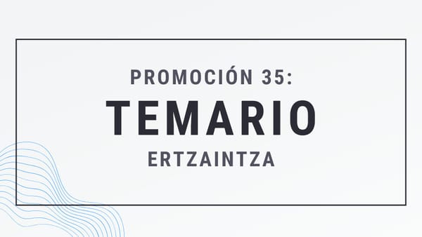 Descargar temario Ertzaintza 2025: Promoción XXXV